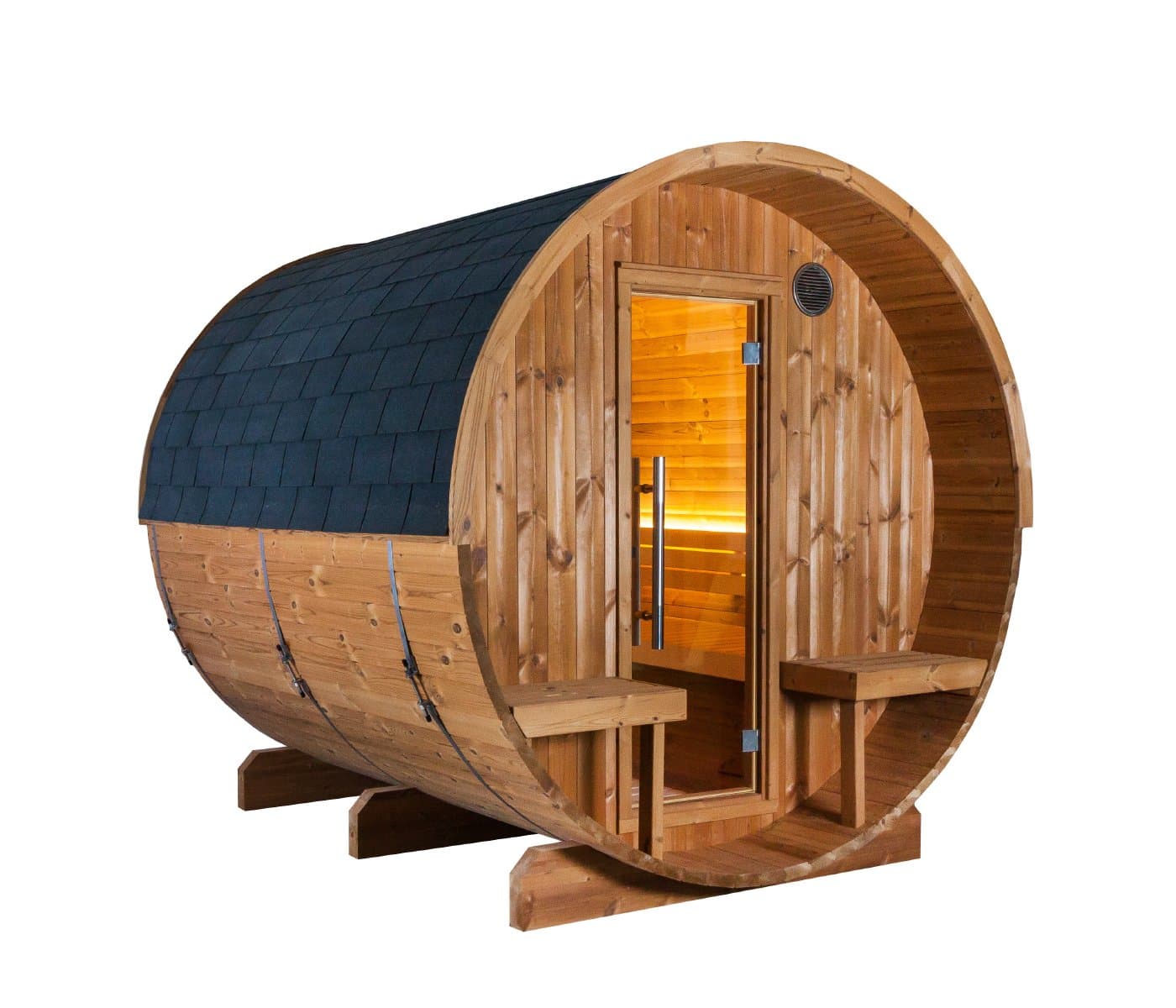 Urig und außergewöhnlich – Die Fass-Sauna
